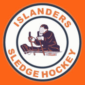 Long Sleeve T-Shirt Unisex 50/50 Islanders Sledge Hockey Team Classic Logo Design